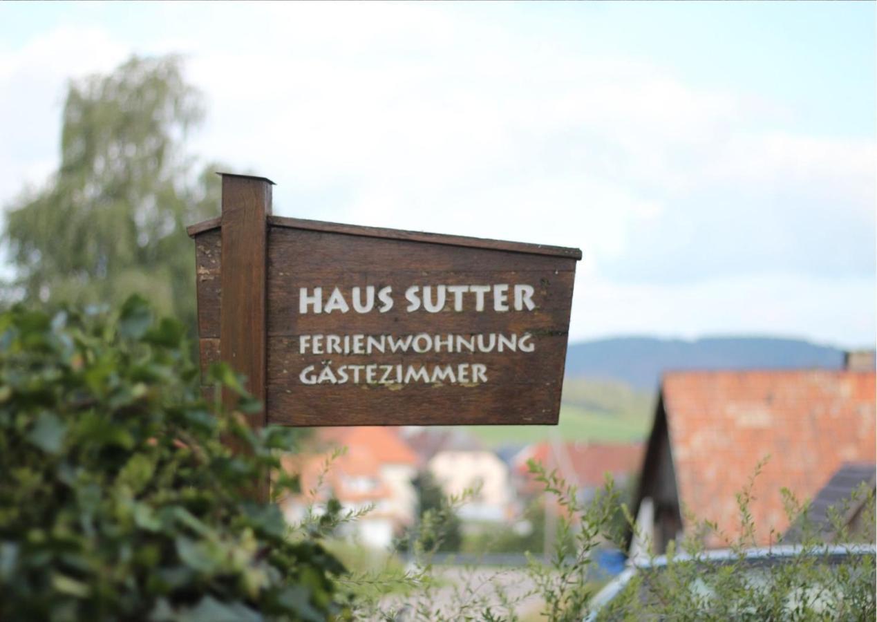 Ferienwohnung Haus Sutter ช็อปฟ์ไฮม์ ภายนอก รูปภาพ